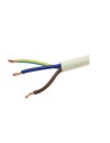 (Thumb 1) Καλώδιο εύκαμπτο (h03vv-f) 2x0.75mm2 λευκό