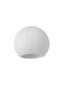 (Thumb 1) Γύψινη απλίκα τοίχου σφαιρική λευκή G9 SPOTLIGHT