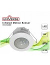 (Thumb 2) Ανιχνευτής κίνησης οροφής χωνευτός εμβέλειας 6m UNIVERSE