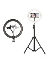 (Thumb 1) Επαγγελματικό φωτιστικό LED Ring Light με τρίποδο Lucas