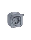 (Thumb 1) Plexo N πρίζα σούκο επίτοιχη 16A γκρι IP55 LEGRAND