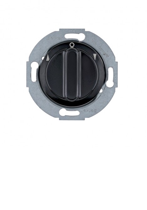 (Preview 1) Berker serie 1930 διακόπτης ρολών περιστροφικός μαύρος HAGER