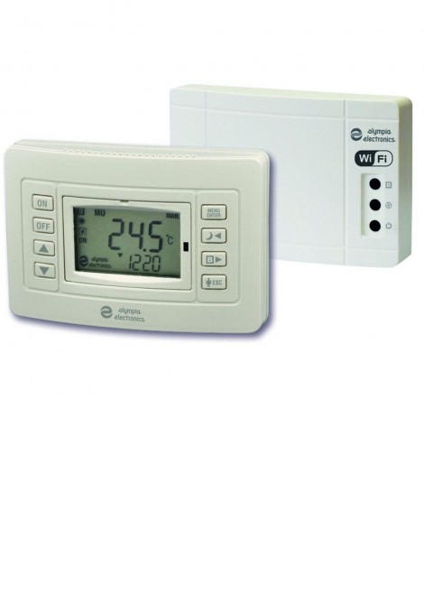 (Preview 1) Ασύρματος προγραμ. θερμοστάτης χώρου WiFi BS-850/KIT OLYMPIA