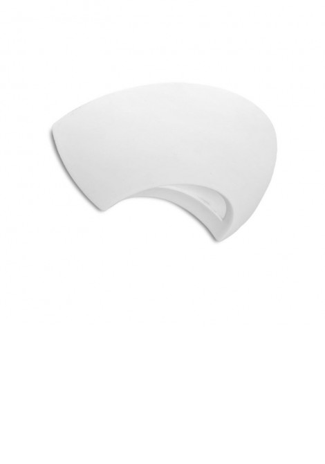 (Preview 1) Γύψινη απλίκα τοίχου οβάλ E14 SPOTLIGHT