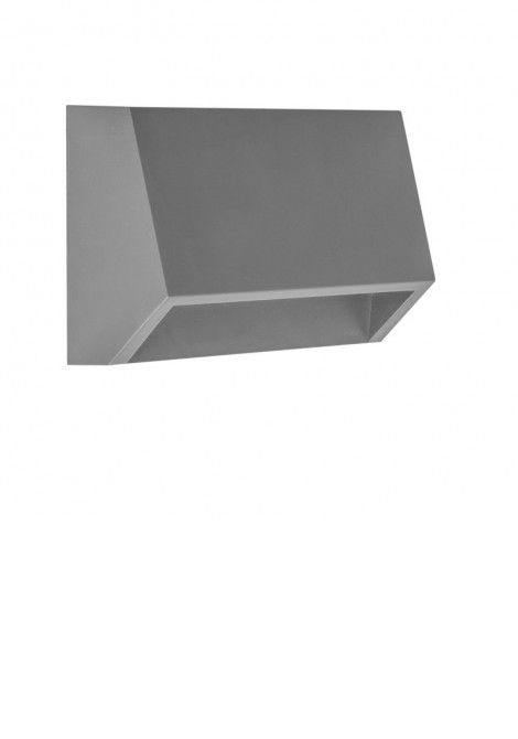 (Preview 1) Απλίκα τοίχου γκρι 1.5W Led IP65 SPOTLIGHT