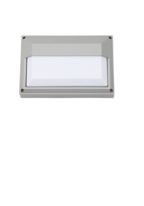 (Preview 1) Απλίκα τοίχου αλουμίνιο 278x183 E27 IP54 SPOTLIGHT