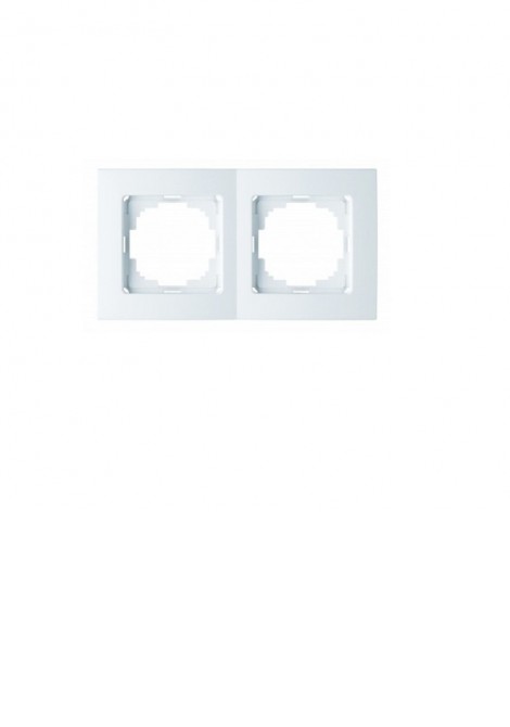 (Preview 1) Nilson Πλαίσιο 2 θέσεων λευκό GEYER