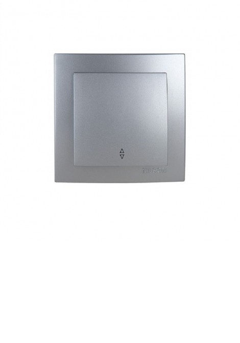 (Preview 1) Nilson Διακόπτης αλέ ρετούρ ασημί GEYER