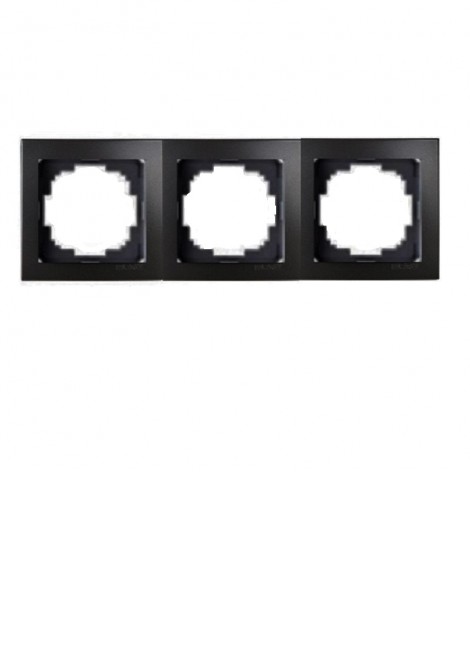 (Preview 1) Nilson Πλαίσιο 3 θέσεων μαύρο GEYER