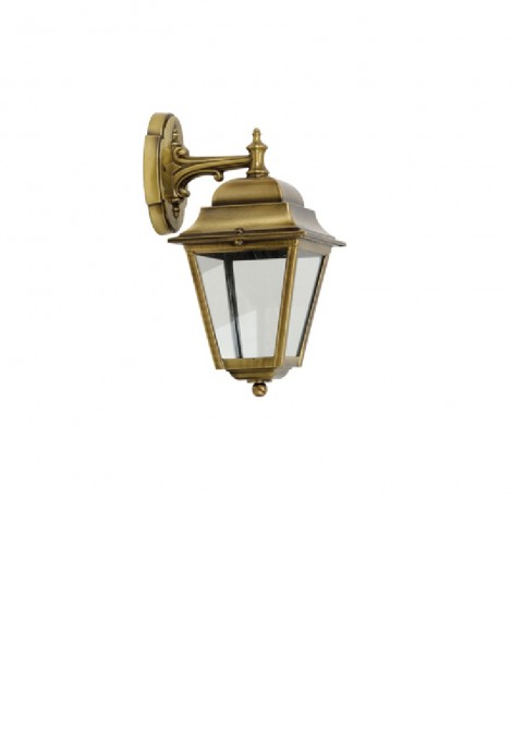 (Preview 1) Φωτιστικό φανάρι ορειχάλκινο οξυντέ H35 IP43 E27 LIDO