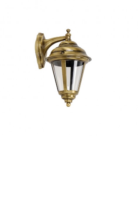 (Preview 1) Φωτιστικό φανάρι ορειχάλκινο οξυντέ H32 E27 IP43 LIDO