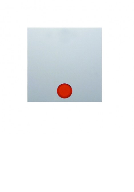 (Preview 1) Berker S1 πλακίδιο μπουτόν με ενδεικτική λυχνία λευκό ματ HAGER