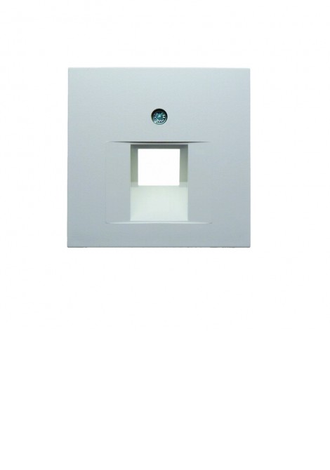 (Preview 1) Berker S1 πλακίδιο τηλεφώνου RJ11-δικτύου RJ45 λευκό ματ HAGER