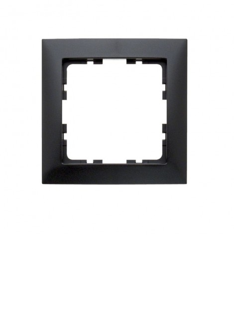 (Preview 1) Berker S1 πλαίσιο ανθρακί HAGER