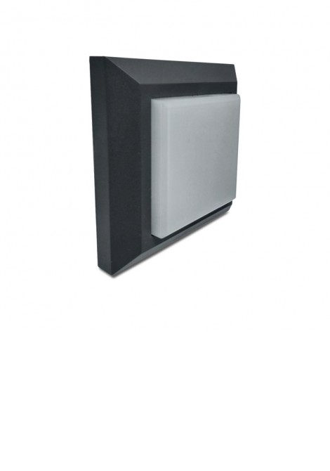 (Preview 1) Φωτιστικό τοίχου ανθρακί LED IP65 ARAPIDIS