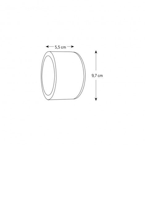 (Preview 2) Απλίκα τοίχου ορειχάλκινη GX53 IP65 ARAPIDIS