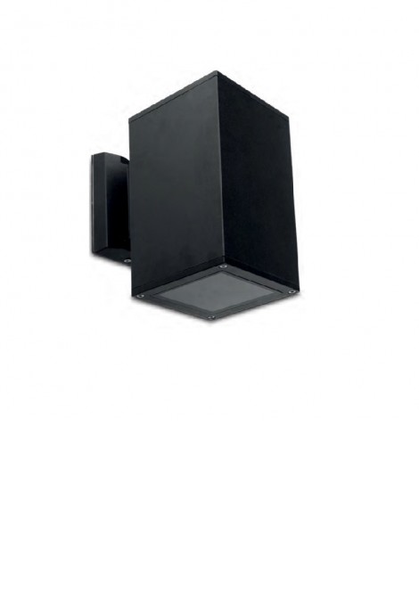 (Preview 1) Απλίκα τοίχου μαύρη αλουμίνιο E27 PAR30 IP54 ARAPIDIS