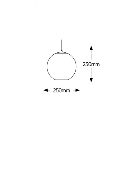 (Preview 2) Φωτιστικό κρεμαστό Iron rose gold Ε27 GEYER