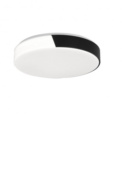 (Preview 1) Πλαφονιέρα οροφής Led μεταλλική μαύρη 24W 3000K 2160lm SPOTLIGHT