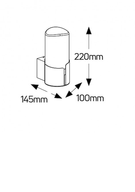 (Preview 2) Απλίκα E27 ΙP54 επίτοιχη GEYER