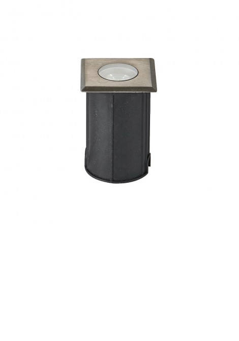 (Preview 1) Επιδαπέδιο φωτιστικό χωνευτό τετράγωνο LED 1W 3000K 60lm IP68 GEYER