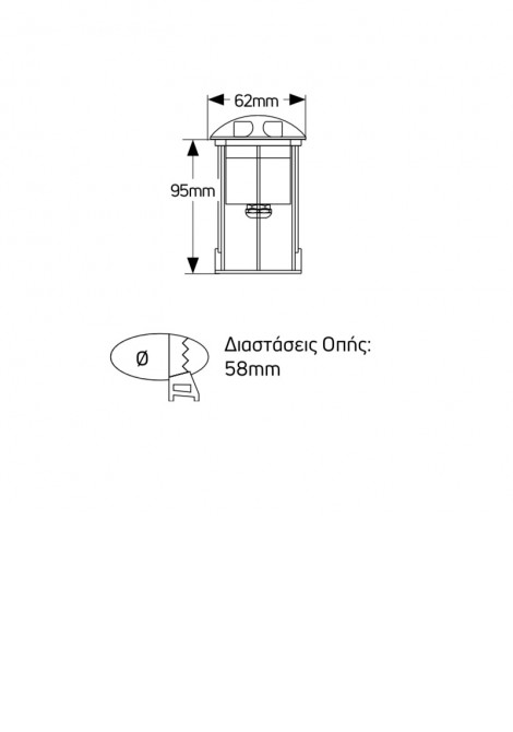 (Preview 2) Επιδαπέδιο φωτιστικό χωνευτό LED στρογγυλό 2W 3000K 60lm IP68 GEYER