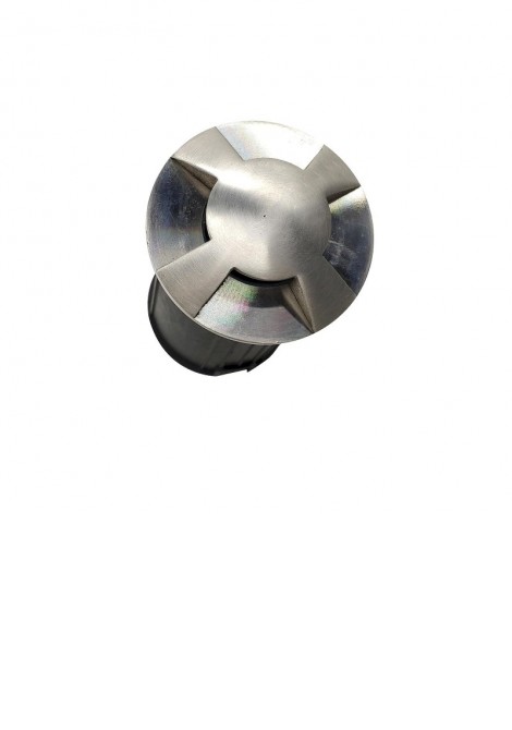 (Preview 1) Επιδαπέδιο φωτιστικό χωνευτό LED στρογγυλό 2W 3000K 60lm IP68 GEYER