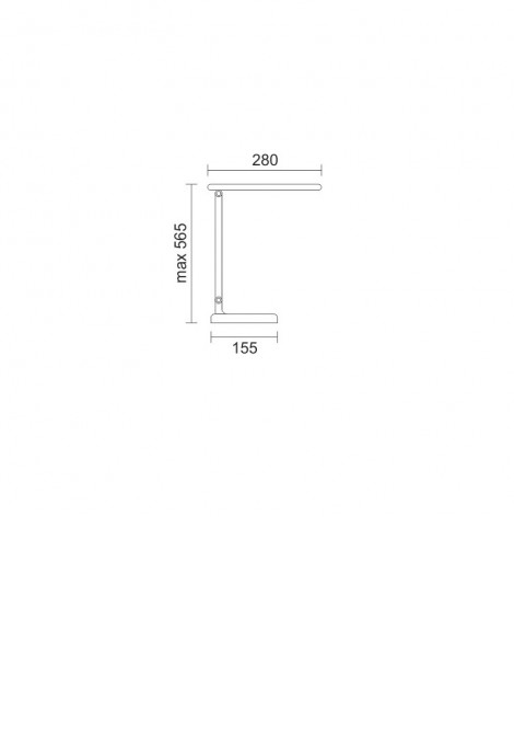 (Preview 2) Φωτιστικό γραφείου led 6W μαύρο 3000Κ-4000Κ-6000Κ SPOTLIGHT