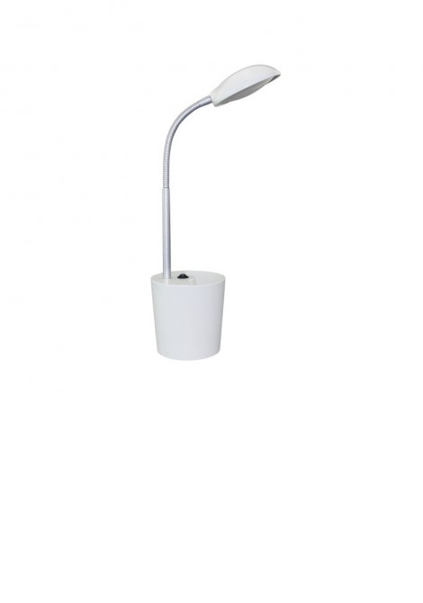 (Preview 1) Φωτιστικό γραφείου με μολυβοθήκη led 5W λευκό 4000Κ SPOTLIGHT