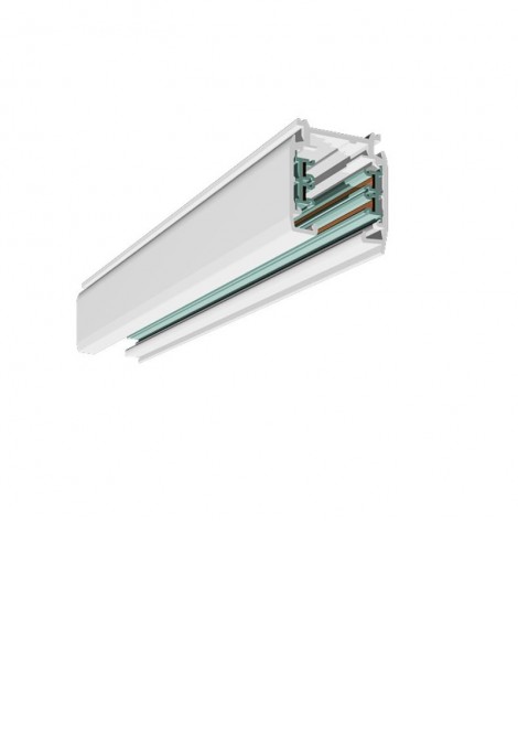 (Preview 1) Ράγα για σποτ αλουμινίου λευκή 2μέτρα SPOTLIGHT