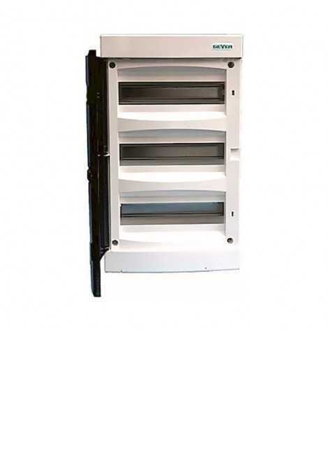 (Preview 1) Πίνακας χωνευτός πλαστικός 3 σειρών 36 θέσεων IP40 GEYER