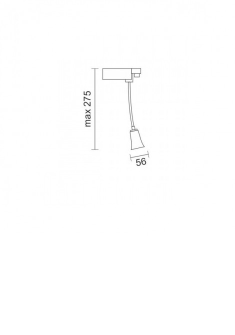 (Preview 2) Σποτ ράγας Led 12W 4000K 960lm 36° αλουμίνιο μαύρο SPOTLIGHT