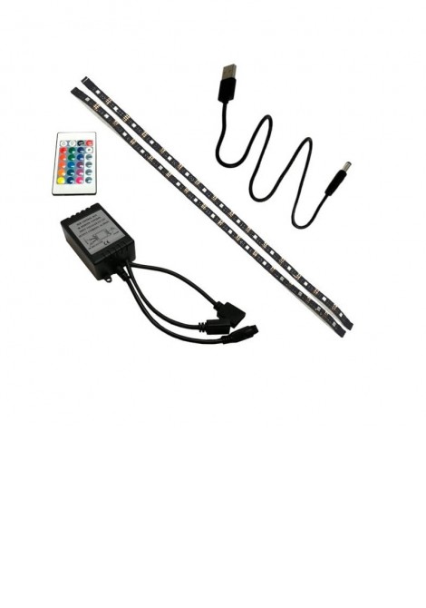 (Preview 1) Πλήρες κιτ κρυφού φωτισμού RGB με USB για τηλεοράσεις SPOTLIGHT