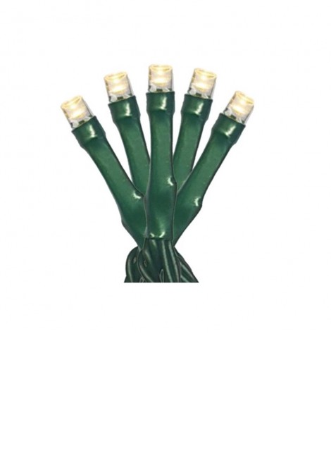 (Preview 2) Χριστουγεννιάτικα λαμπάκια εσωτερικού & εξωτερικού χώρου 100LED με πρόγραμμα θερμό 5m