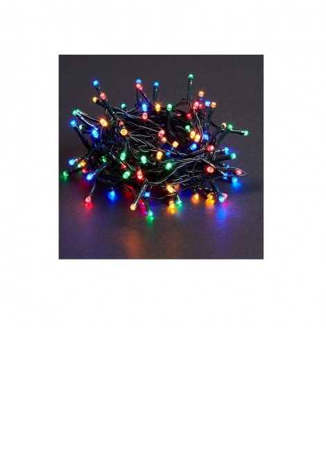 (Preview 1) Χριστουγεννιάτικα λαμπάκια εσωτερικού & εξωτερικού χώρου 240LED χρωματιστά με πρόγραμμα 12m