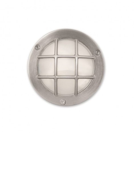 (Preview 1) Χελώνα ορειχάλκινη στρογγυλή Satine με πλέγμα G9 IP64 LIGHTUP