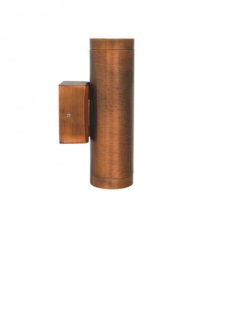 (Preview 1) Απλίκα τοίχου Up-Down ορειχάλκινη Brass Antique Copper GU10 IP64 LIGHTUP