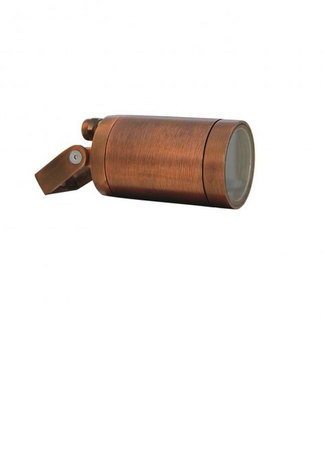 (Preview 1) Απλίκα τοίχου ορειχάλκινη Brass Antique Copper GU10 IP66 LIGHTUP