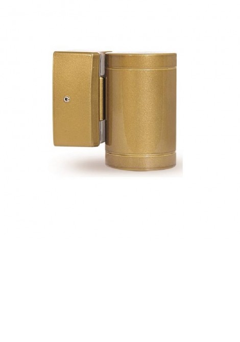 (Preview 1) Απλίκα τοίχου Down αλουμίνιο Bronze GU10 IP64 LIGHTUP