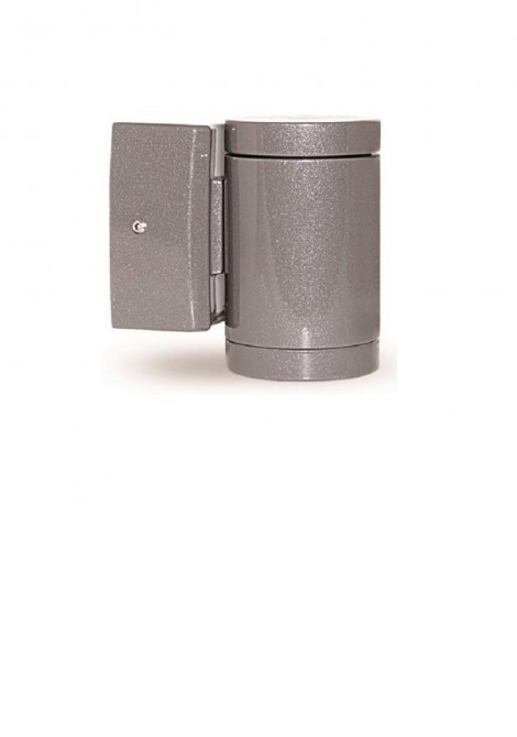 (Preview 1) Απλίκα τοίχου Down αλουμίνιο γκρι GU10 IP64 LIGHTUP