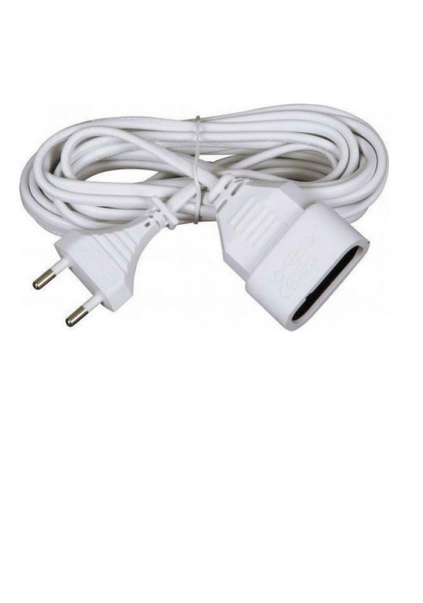 (Preview 1) Προέκταση διπολική 3 μέτρα 2x0.75 λευκή SPOTLIGHT