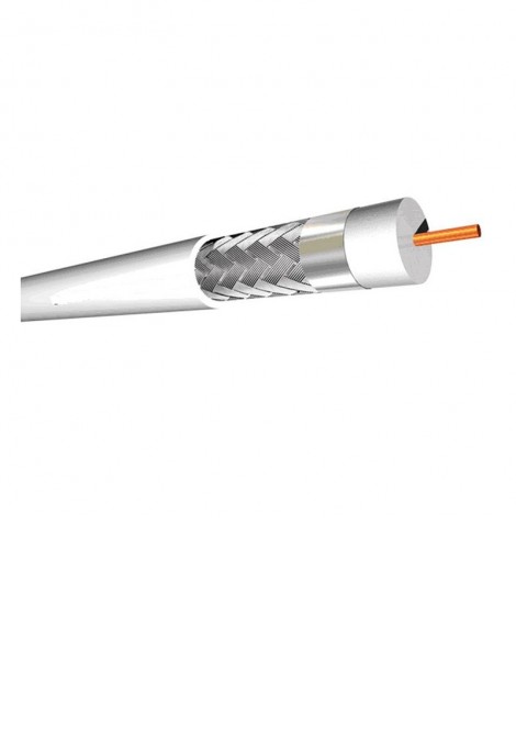 (Preview 1) Καλώδιο TV ομοαξονικό 75Ohm V-SAT 80