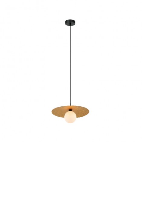 (Preview 1) Φωτιστικό κρεμαστό μεταλλικό χρυσό G9 Nina VIOKEF