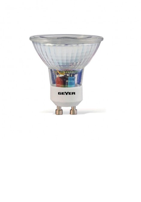 (Preview 1) Λάμπα led GU10 Glass 5W Dimmable 36° 4000K 400lm GEYER