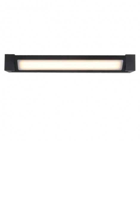 (Preview 1) Απλίκα τοίχου μεταλλική μαύρη Led 12W Valse VIOKEF