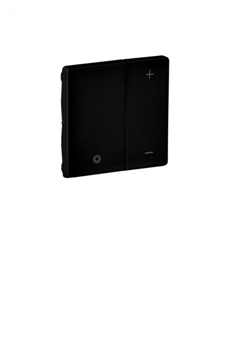 (Preview 1) Valena life πλακίδιο ρυθμιστή πατητού 2 πληκ. μαύρο ματ LEGRAND