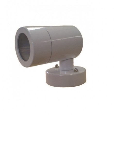 (Preview 1) Σποτ επίτοιχο εξωτερικού χώρου GU10 γκρι EVIVAK