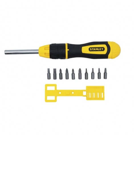 (Preview 2) Κατσαβίδι καστάνιας μαγνητικό με 10 μύτες STANLEY