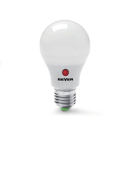 (Preview 1) Λάμπα led A60 9W E27 4000K φωτοκύτταρο 840lm GEYER