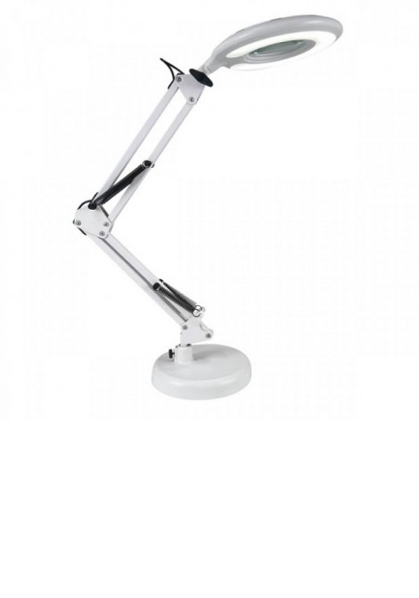 (Preview 1) Πορτατίφ σχεδιαστηρίου φακός 7.5W (3000K-4000K-6000K) λευκό SPOTLIGHT